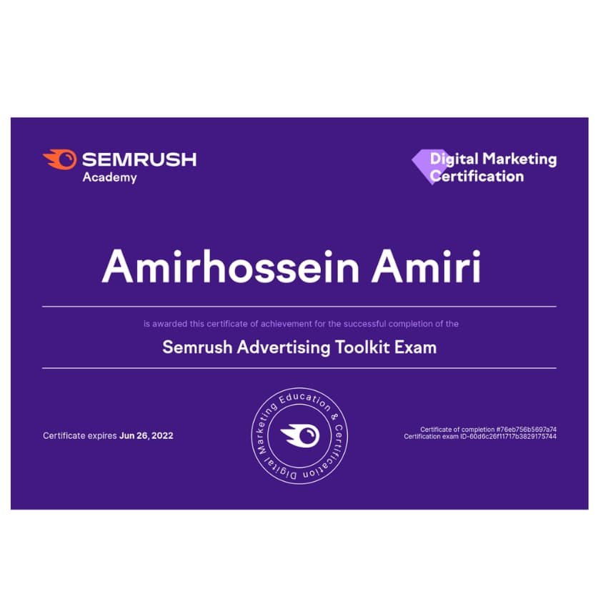 semrush-certificate